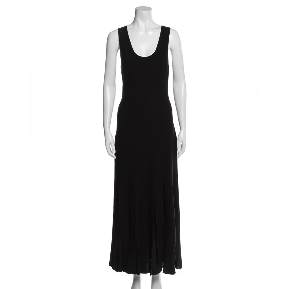 Theory Scoop Neck Knitted Maxi Dress